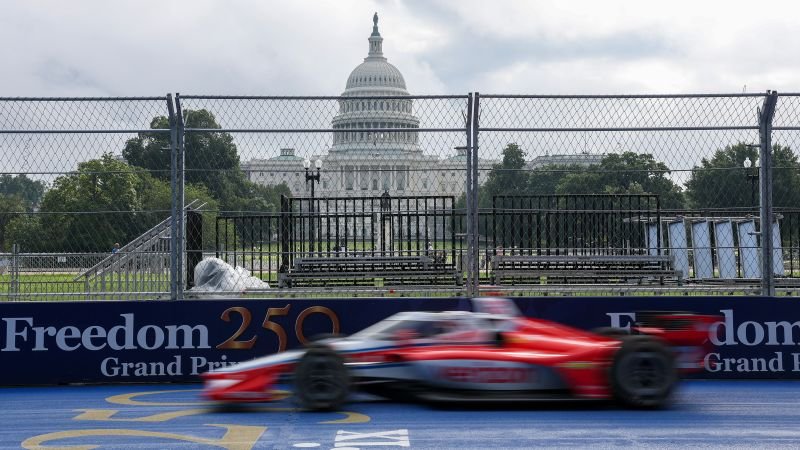 Palou Takes Pole for D.C.’s 250th Birthday Spectacle, Leans on Luck